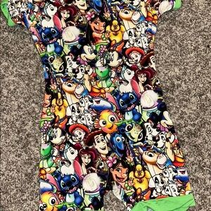 18-24 sugar swan peek-a-boo shortie - Multicolor